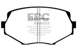 Klocki hamulcowe - komplet EBC BRAKES DP21002 (Oś przednia)