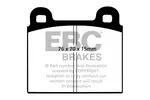 Klocki hamulcowe - komplet EBC BRAKES DP4103R (Oś przednia)