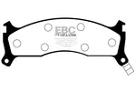 Klocki hamulcowe - komplet EBC BRAKES DP1073 (Oś przednia)