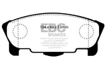 Klocki hamulcowe - komplet EBC BRAKES DP1120 (Oś przednia)