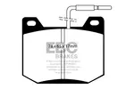 Klocki hamulcowe - komplet EBC BRAKES DP123 (Oś przednia)