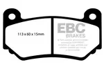 Klocki hamulcowe - komplet EBC BRAKES DP41377R (Oś przednia)