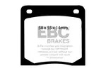 Klocki hamulcowe - komplet EBC BRAKES DP139 (Oś przednia)