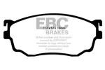 Klocki hamulcowe - komplet EBC BRAKES DP21411 (Oś przednia)