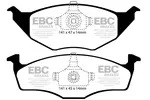 Klocki hamulcowe - komplet EBC BRAKES DP1433 (Oś przednia)