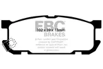 Klocki hamulcowe - komplet EBC BRAKES DP41453R (Oś tylna)