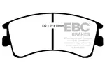Klocki hamulcowe - komplet EBC BRAKES DP1465 (Oś przednia)