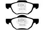 Klocki hamulcowe - komplet EBC BRAKES DP1525 (Oś przednia)