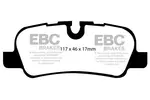 Klocki hamulcowe - komplet EBC BRAKES DP61542 (Oś tylna)