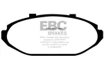 Klocki hamulcowe - komplet EBC BRAKES DP21615 (Oś przednia)
