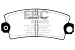 Klocki hamulcowe - komplet EBC BRAKES DP3189C (Oś tylna)