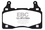 Klocki hamulcowe - komplet EBC BRAKES DP31895C (Oś przednia)