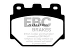 Klocki hamulcowe - komplet EBC BRAKES DP195 (Oś przednia)