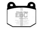 Klocki hamulcowe - komplet EBC BRAKES DP4197/2R (Oś przednia)