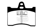 Klocki hamulcowe - komplet EBC BRAKES DP227 (Oś tylna)