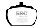 Klocki hamulcowe - komplet EBC BRAKES DP5240NDX (Oś przednia)