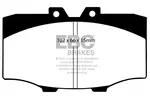 Klocki hamulcowe - komplet EBC BRAKES DP380 (Oś przednia)