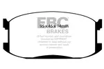 Klocki hamulcowe - komplet EBC BRAKES DP387 (Oś przednia)