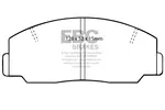 Klocki hamulcowe - komplet EBC BRAKES DP424 (Oś przednia)