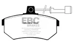 Klocki hamulcowe - komplet EBC BRAKES DP486 (Oś przednia)