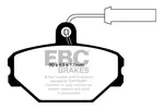 Klocki hamulcowe - komplet EBC BRAKES DP718 (Oś przednia)