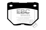 Klocki hamulcowe - komplet EBC BRAKES DP2826 (Oś tylna)