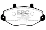 Klocki hamulcowe - komplet EBC BRAKES DP920 (Oś przednia)