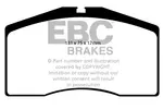 Klocki hamulcowe - komplet EBC BRAKES DP41538R (Oś tylna)