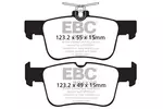 Klocki hamulcowe - komplet EBC BRAKES DP22160 (Oś tylna)