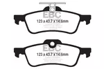 Klocki hamulcowe - komplet EBC BRAKES DP22181 (Oś tylna)