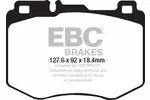 Klocki hamulcowe - komplet EBC BRAKES DP42210R (Oś przednia)