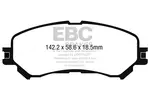 Klocki hamulcowe - komplet EBC BRAKES DP42272R (Oś przednia)