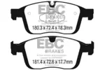 Klocki hamulcowe - komplet EBC BRAKES DP62296 (Oś przednia)