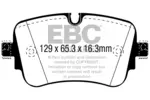 Klocki hamulcowe - komplet EBC BRAKES DP62299 (Oś tylna)