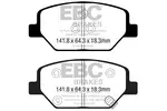 Klocki hamulcowe - komplet EBC BRAKES DP22351 (Oś przednia)