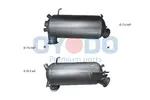 Filtr cząstek stałych (DPF) OYODO 20N0047-OYO