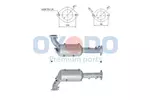 Filtr cząstek stałych (DPF) OYODO 20N0065-OYO