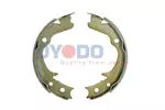 Szczęki hamulcowe hamulca postojowego - komplet OYODO 25H7014-OYO (Oś tylna)